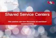 Shared Service Centers: Het creëren van een duurzame en werkbare samenwerking