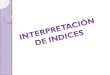 Presentacion Interpretacion De Indices Final 2003