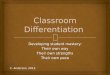 Differentiation presentation
