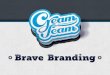 Cream Team Brave Branding Portfolio 3 S