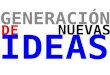 Generación de nuevas ideas