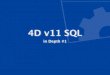 In Depth 4D v11 SQL 2010-03-03