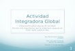 Actividad integradora global
