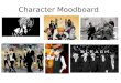 Character moodboard