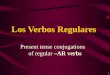 regular verbs ending in -ar