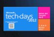 SharePoint : votre portail métier d'entreprise #mstechdays 2012