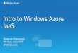 Introduction to Windows Azure IaaS