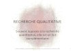 Recherche qualitative Catherine Jung