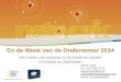 Enterprise Europe Network presentatie tijdens Week van de Ondernemer 2014 KvK