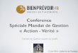 bienprévoir.fr : présentation de la société & du mandat de gestion Action-Verité