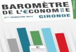 Baromètre de l'économie Gironde - 2ème Trimestre 2014