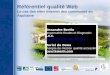 Presentation de l'audit qualité des sites web des communes du Lot-et-Garonne par AEC