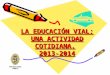 1º a programa de educación vial 2013-2014