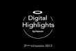 [heaven] Digital Highlights by heaven #1 (3ème trimestre 2012)