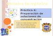 Práctica 04 - Preparación de Soluciones de Concentración Determinada
