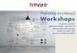 Planning en inhoud workshops - wanneer er meer aandacht uitgaat naar de implementatie