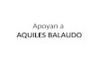 Sponsors Aquiles Balaudo