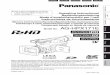 Manual Cámara Panasonic Ag hpx171 e(vqt1u93-1)-español