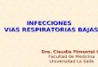 Infecciones de vias respiratorias bajas 1