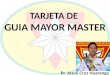 TARJETA DE GUIA MAYOR MASTER