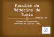 Faculté de médecine de tunis