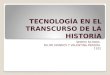 TECNOLOGIA EN EL TRANSCURSO DE LA HISTORIA