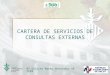 CARTERA DE SERVICIOS DE ENFERMERIA EN  CONSULTAS EXTERNAS