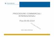 M. Bertozzi: Procedure Commerciali Internazionali