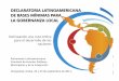 Declaratoria Latinoamericana de Bases Mínimas para la Gobernanza Local