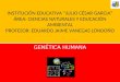 GenéTica Humana (97  2003)