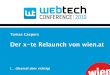 Relaunch von wien.at - Webtech Mainz 2010