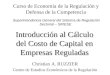 Introduccon al calculo del costo de capital en empresas reguladas (1)