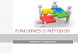 Métodos y Funciones - Java - Algoritmia