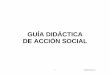 Guía didáctica de acción social