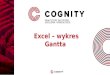 Cognity kurs Excel - wykres Gantta