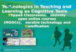 Technologies in teaching and learning as cognitive tools