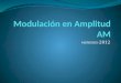 Modulación en amplitud