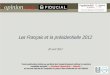 Opinionway-Fiducial - Les Français et la présidentielle 2012