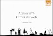 Notre Dame de Monts : 4eme Atelier : "La boîte à outils"