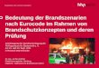 Bedeutung der Brandszenarien nach Eurocode im Rahmen von Brandschutzkonzepten und deren Prüfung