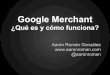 Google merchant con ejemplos