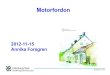 Göta Lejon Fordonsförsäkringar – fordonskonferens, november 2012
