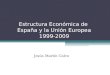 Estructura Económica de España y la Unión Europea 1999-2009