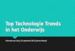 Top technologie trends in het onderwijs