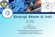 Energi Atom dan Inti, NIRSAM
