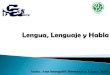 Lengua y lenguaje coherencia y cohesión