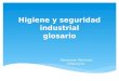 Higiene y seguridad industrial glosario riesgos