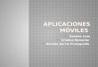 Aplicaciones móviles (diapositivas)