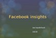 Facebook insights