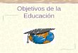 Objetivos de la educación taty ues 2012